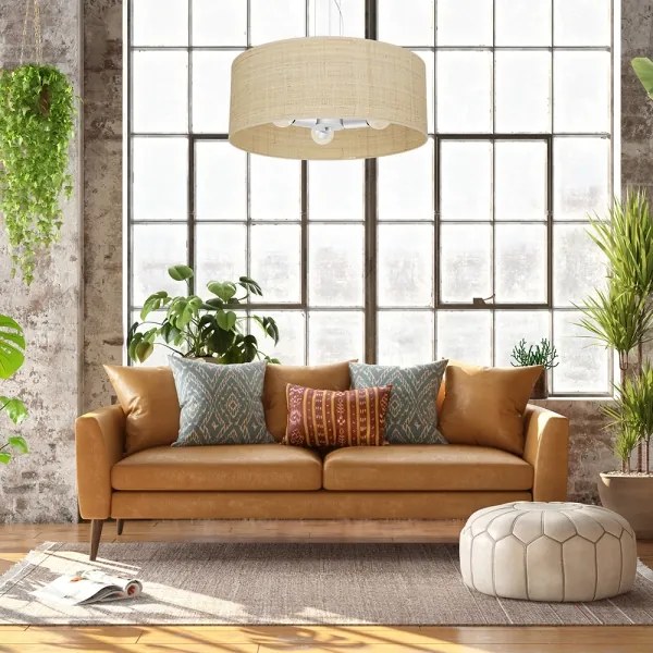 Csillár zsinóron MARSHALL 3xE27/60W/230V