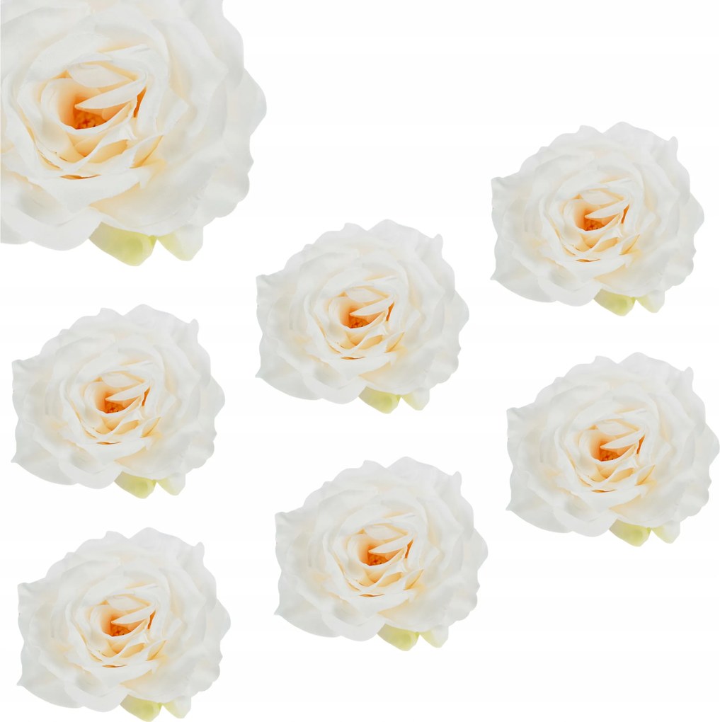 Rózsa Mesterséges Fej Mesterséges Termék Mint Élő VIP6438-AN066 6 db