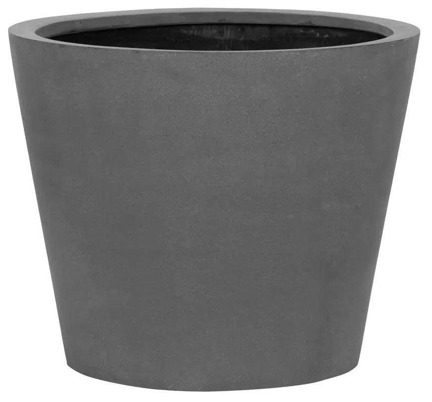 Květináč Bucket, barva šedá, více velikostí - PotteryPots méret: H - h 60 cm, ⌀ 68 cm