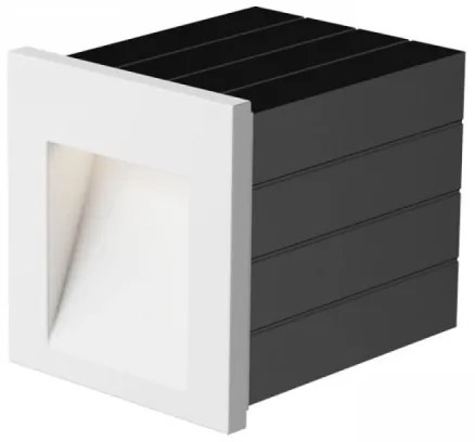 RED - R12013 - LED Kültéri beépített lámpa TESS LED/3W/230V IP54 fehér