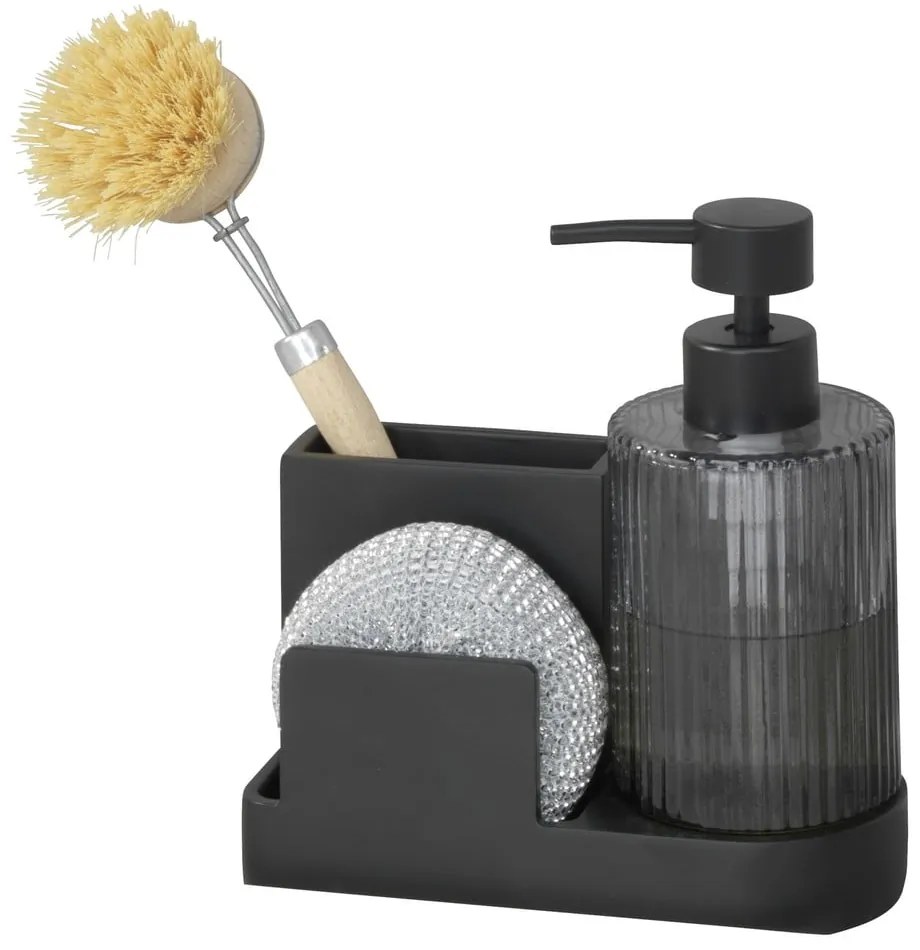 Fekete poligyanta mosogatóeszköz tartó – Wenko