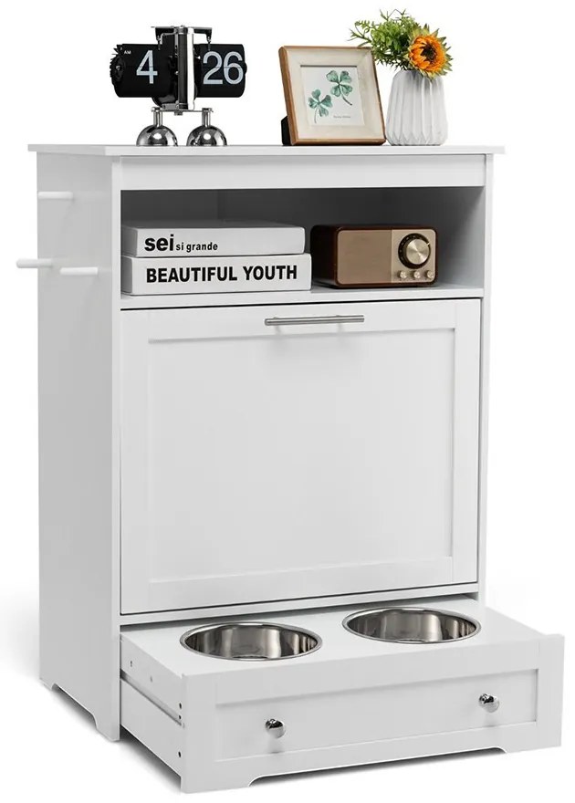 Fa kisállatetető szekrény