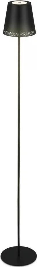 Briloner 1438015 - LED dimmelhető állólámpa KIKI 4,3W/5V IP44 2600 mAh fekete