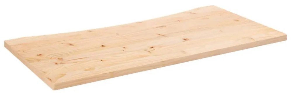 tömör fenyőfa asztallap 110 x 55 x 2,5 cm