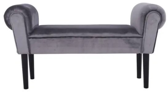 BURDA Velvet szürke/fekete pad