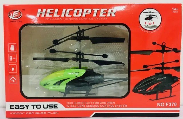 Beltéri Ütésálló Kézi Érzékelős Helikopter Újratölthető Elektromos Játék Gyerekeknek