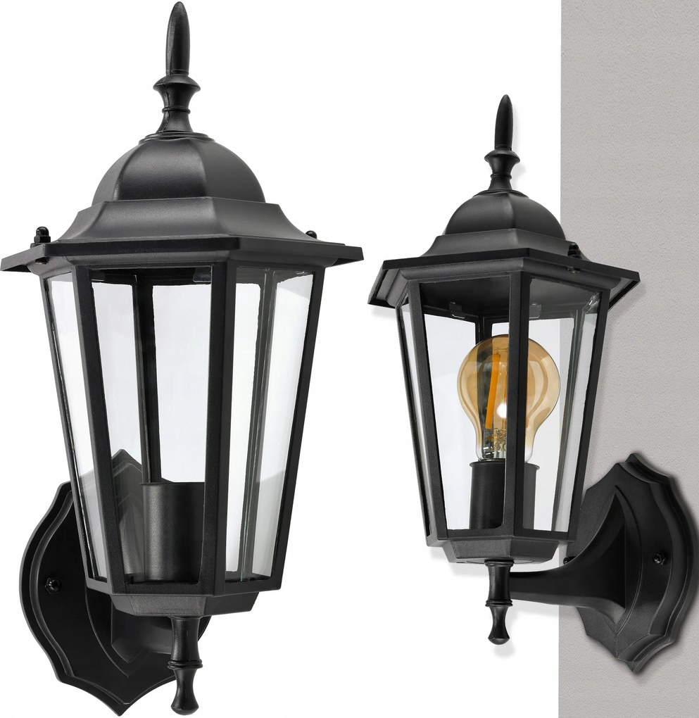 Kültéri fali lámpa Kültéri homlokzati fali lámpa E27 Led