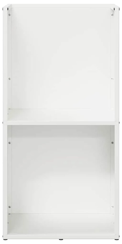 fehér hidegen hengerelt acél tűzifatároló 40x30x80 cm