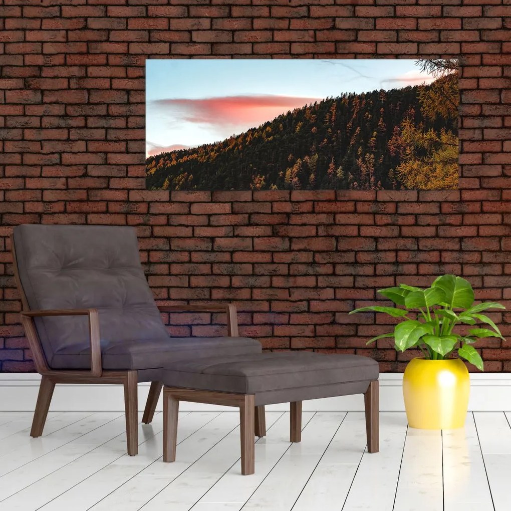 Kép a domb fölött (120x50 cm)