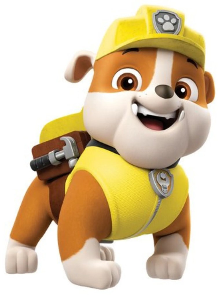 PIPPER. Matrica a kapcsoló felett "PAW Patrol - Rubble"