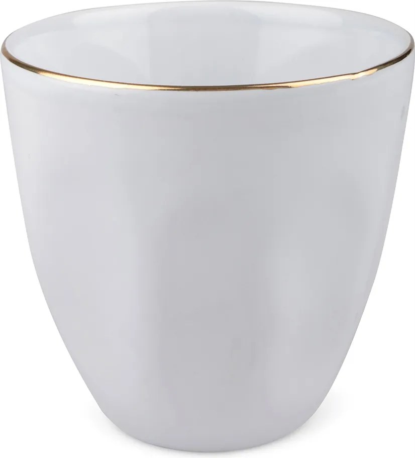 Antonia kerámia bögre Fehér Arany 300ml