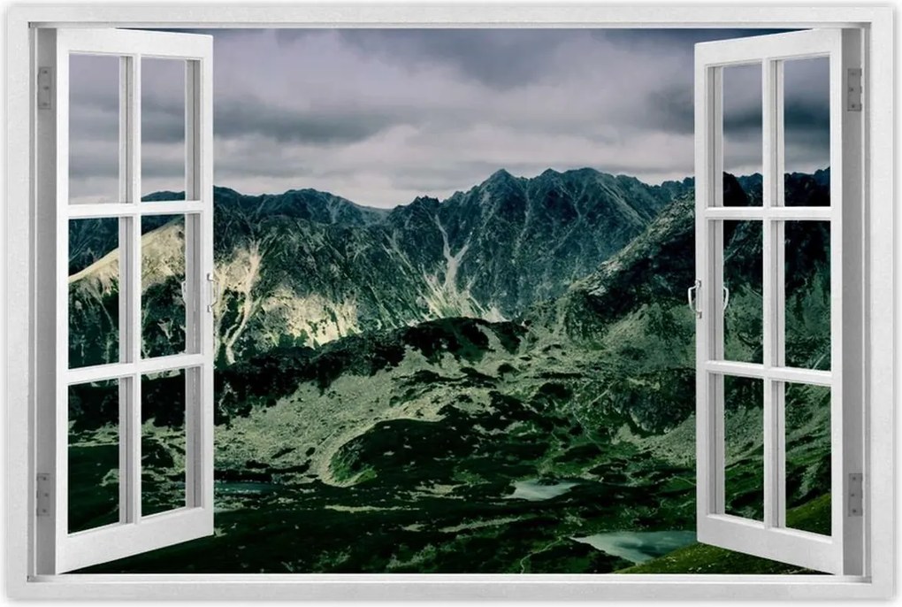 Poszterek 120x80 Tátra Lengyel hegyek Kilátás