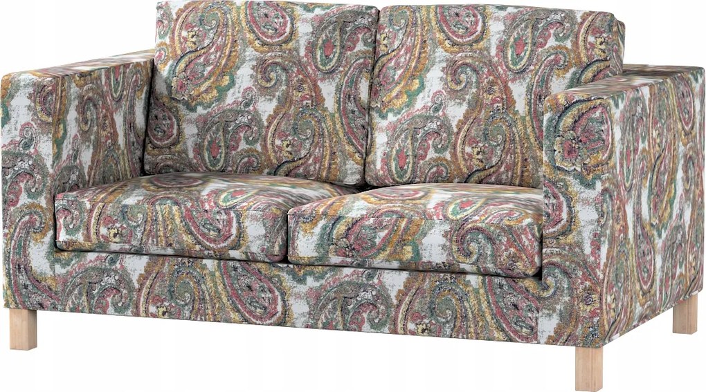 Karlanda 2 személyes kinyitható kanapé huzat Ikea narancssárga