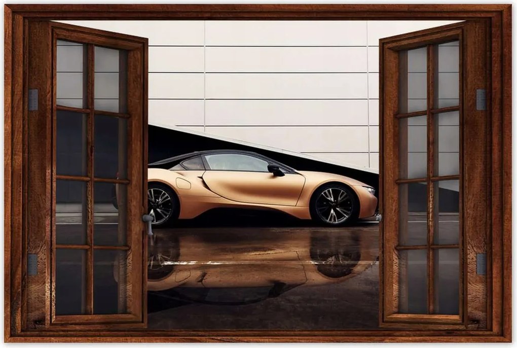 Poszterek 60x40 Arany Bmw Autó