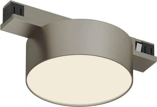 DK/EU-5761-DN Shine Track light, FLOW 3000 series, D74*H28, LED, 48V DC, 6W, RA≥90, 3000K, IP20, dark nickel color, aluminum — DK/EU-5761-DN