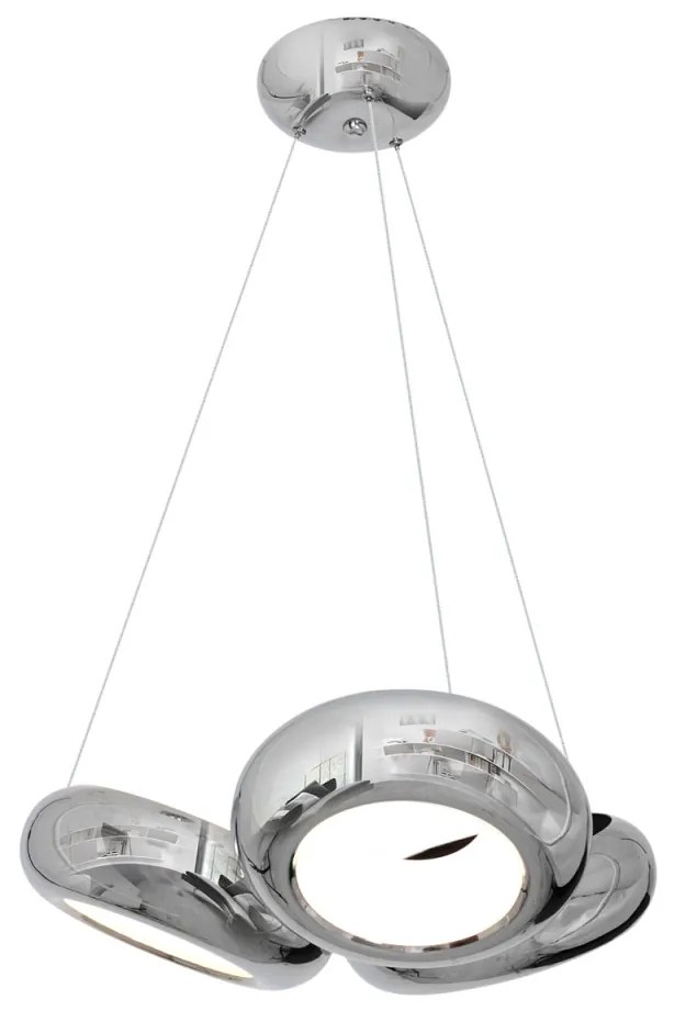 MILAGRO ML329 MERCURIO Többágú Függesztett Lámpa Króm LED IP20