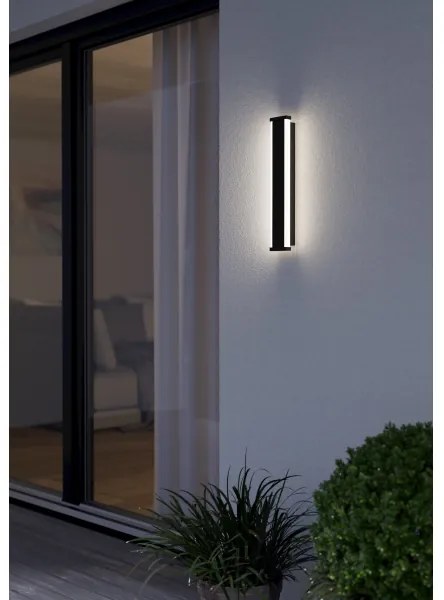 Eglo 900676 - LED Kültéri fali lámpa NEVIANO 2xLED/3,7W/230V 3000K IP55