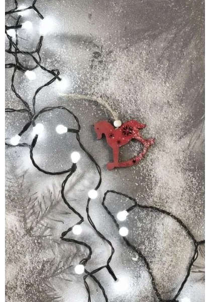 LED Karácsonyi kültéri lánc 300xLED/35m IP44 hideg fehér