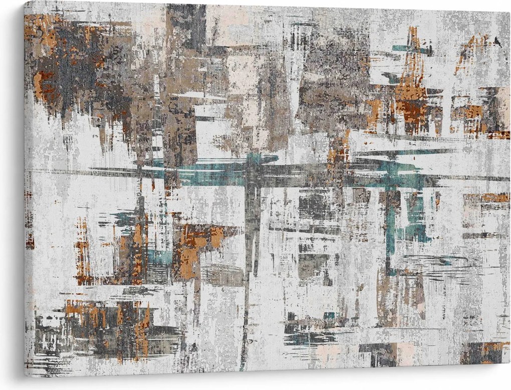 Kép - Absztrakt vonások (70x50 cm)