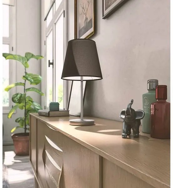 Wofi 8324.01.10.0000 - Asztali lámpa CESENA 1xE14/42W/230V fekete