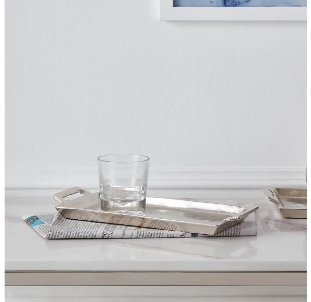 Eglo 427009 - Dekoratív tálca SAVANT 12,5x28,5 cm króm