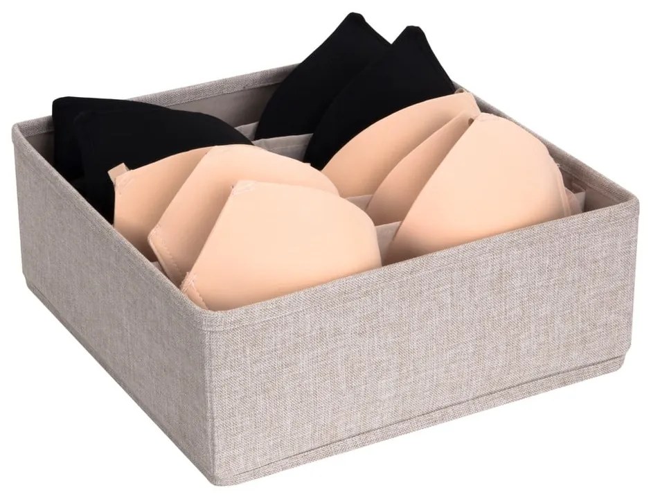 Drawer bézs rekeszes fiókrendszerező, 29 x 11 cm - Bigso Box of Sweden