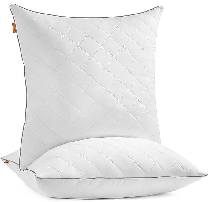 Párnaszett 2 darabos, megfordítható, 80 × 80 cm