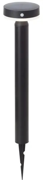 Brilliant - LED Napelemes lámpa érzékelővel MAGUA LED/4W/3,7V 50,2 cm IP44 fekete