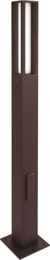 NOVOLUX 932B-L3333B-90 AURA Modern Kültéri Állólámpa Barna LED IP65
