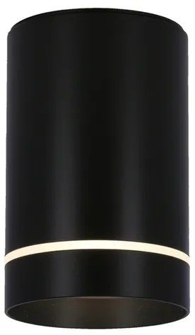 Spotlámpa TUBA 1xGU10/15W/230V fekete