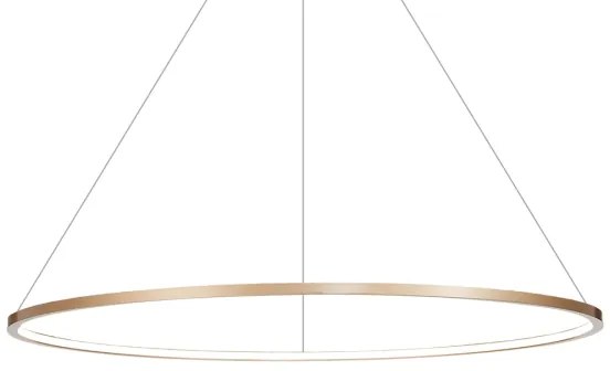 LED csillár SATURNO LED/57W/230V, 100 cm, IP44, arany