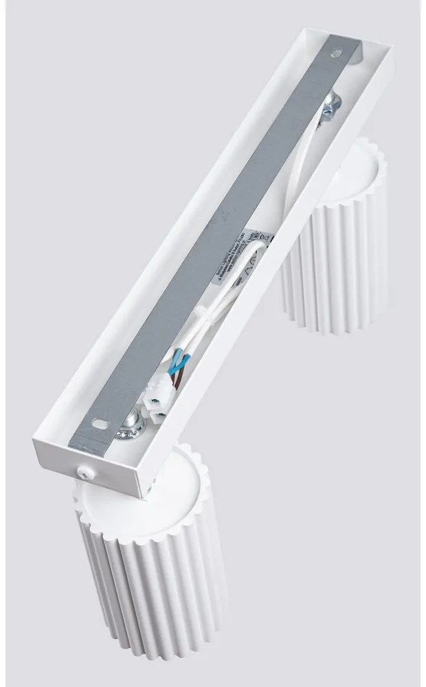 Fehér spotlámpa 6,5x30 cm Gleam – Sollux