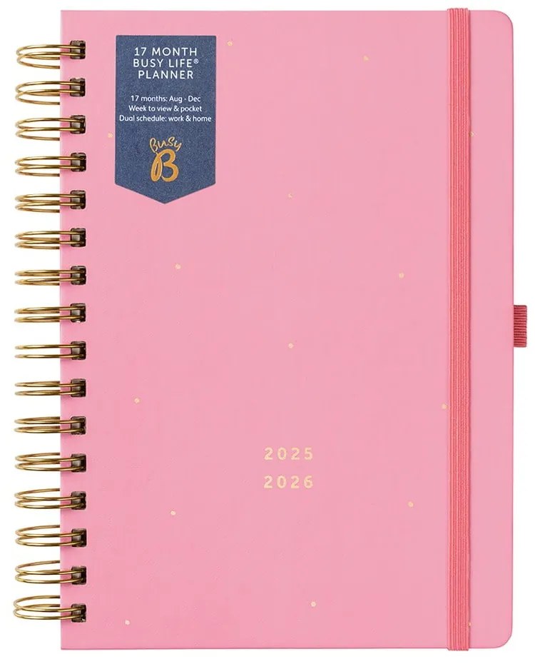 Határidőnapló 304 old. Pink – Busy B