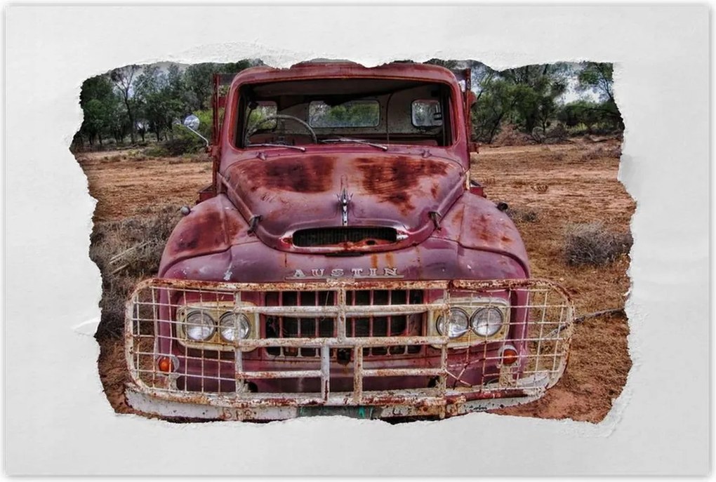 Poszterek 120x80 Veterán országúti Austin