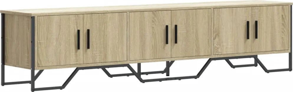 vidaXL sonoma tölgyszínű szerelt fa TV-szekrény 180 x 34 x 41 cm