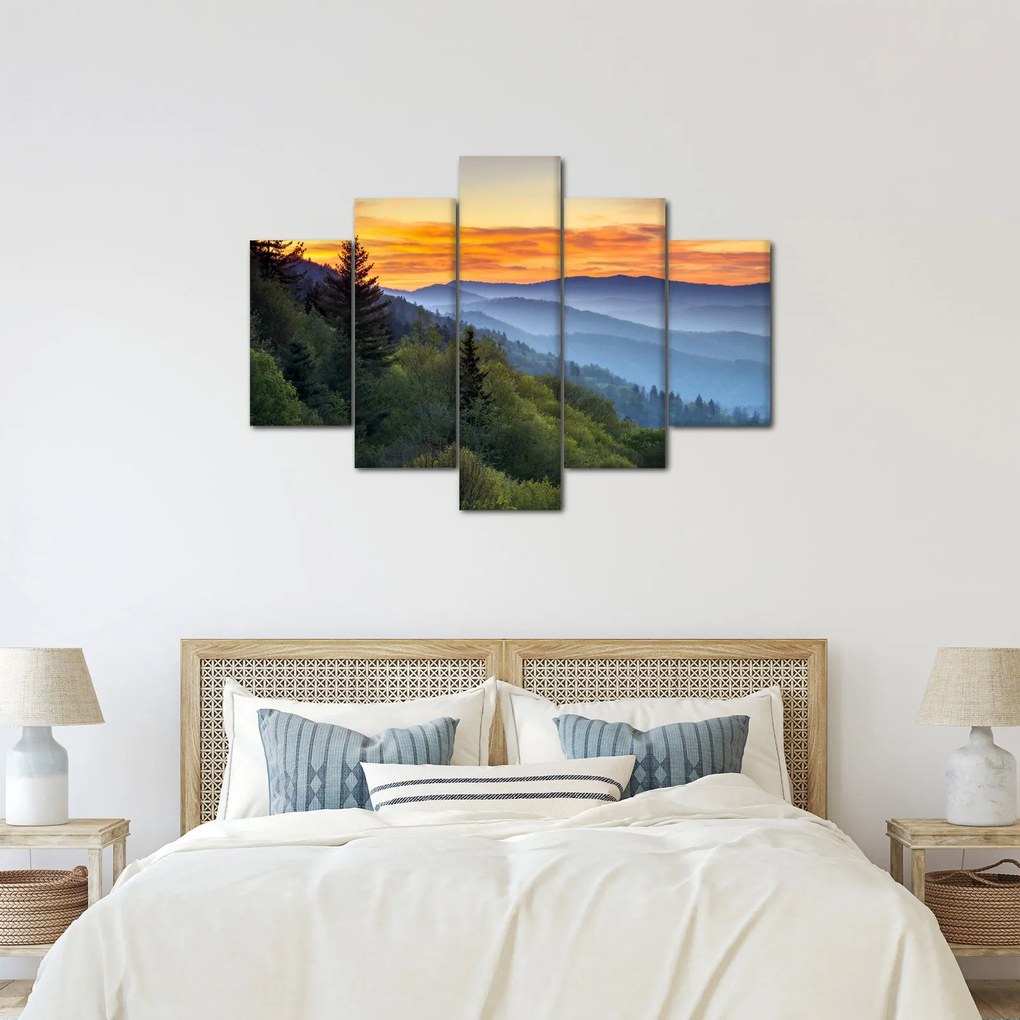 Kep - Vörös hajúak a hegyekben (150x105 cm)