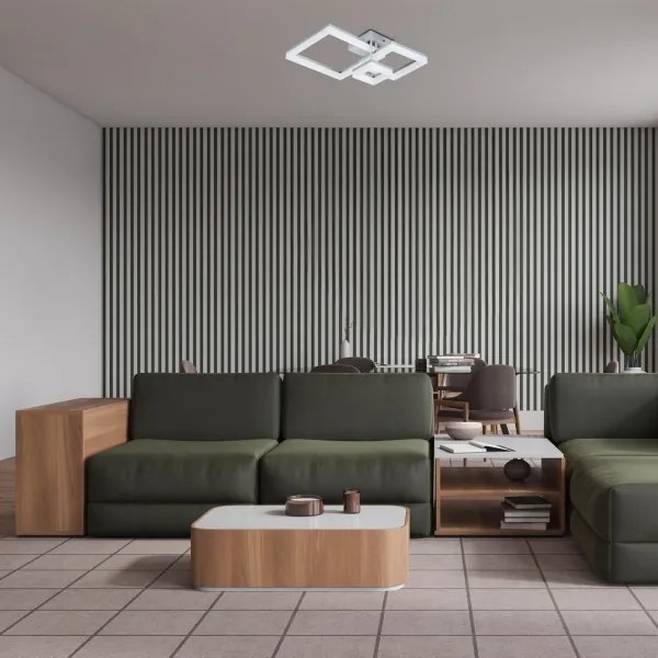 Rabalux 71388 - LED Mennyezeti lámpa AMILIA LED/22W/230V 3000/4000/6500K króm