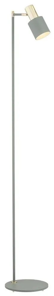 Argon 4271 - Állólámpa DORIA 1xE27/15W/230V zöld/sárgaréz