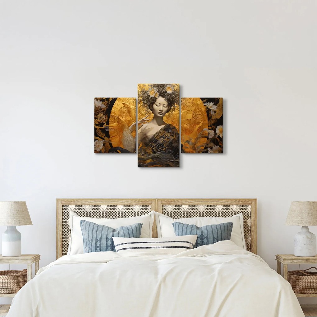 Kép - Japán hölgy (90x60 cm)