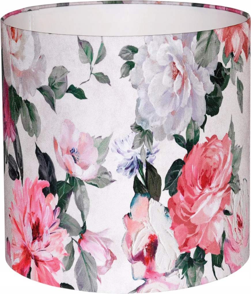 Lámpabúra Álló Lámpa Lámpabúra Henger 15/15cm E27 Virágok Primavera