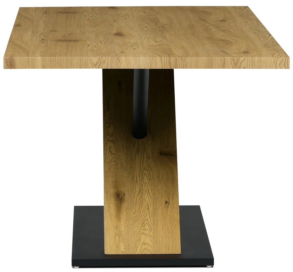 Étkezőasztal X 160 x 90 cm, tölgyfa