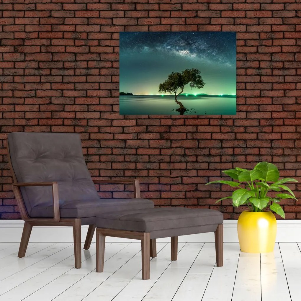 Az éjszakai égbolt képe (70x50 cm)