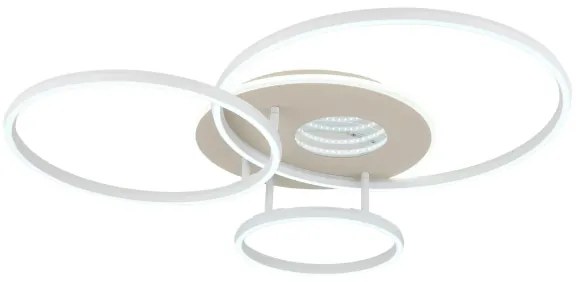 Globo 48466B-40-LED Dimmelhető mennyezeti lámpa INVERTINA 40W/230V 2700-6500K 70x80,7cm+távirányító