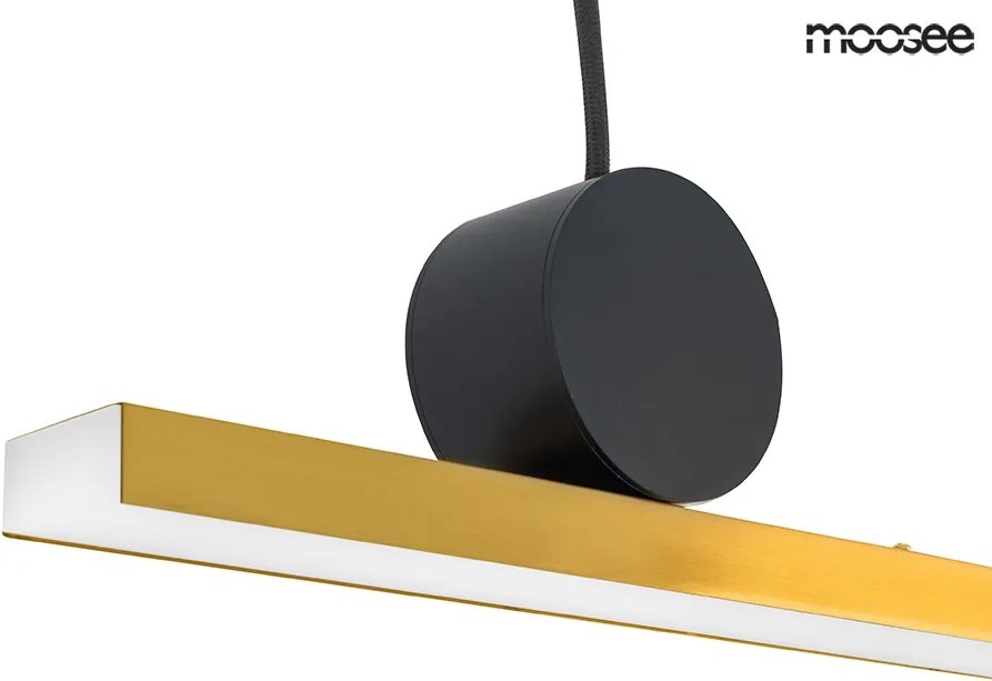 KING HOME MSE010100133 WAND Modern Led Függesztett Lámpa Fekete, Arany LED IP20
