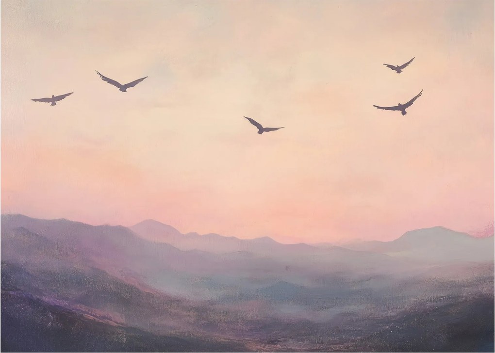 Kép - Madárcsapat II. (70x50 cm)
