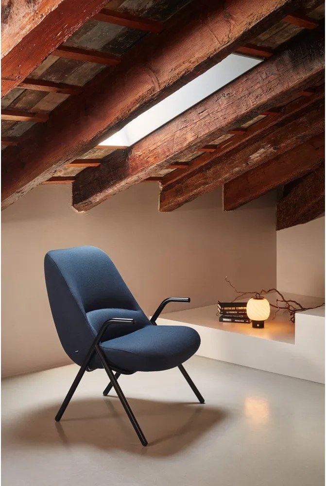 Dins sötétkék fotel, magasság 90 cm - Teulat