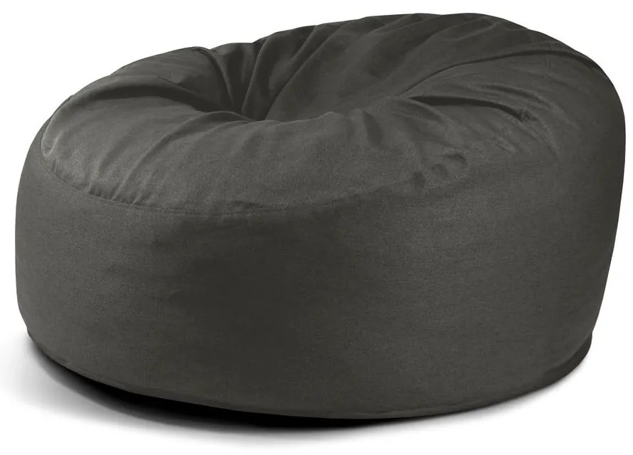 Sötétszürke babzsákfotel Om 135 – SLOWDOWN