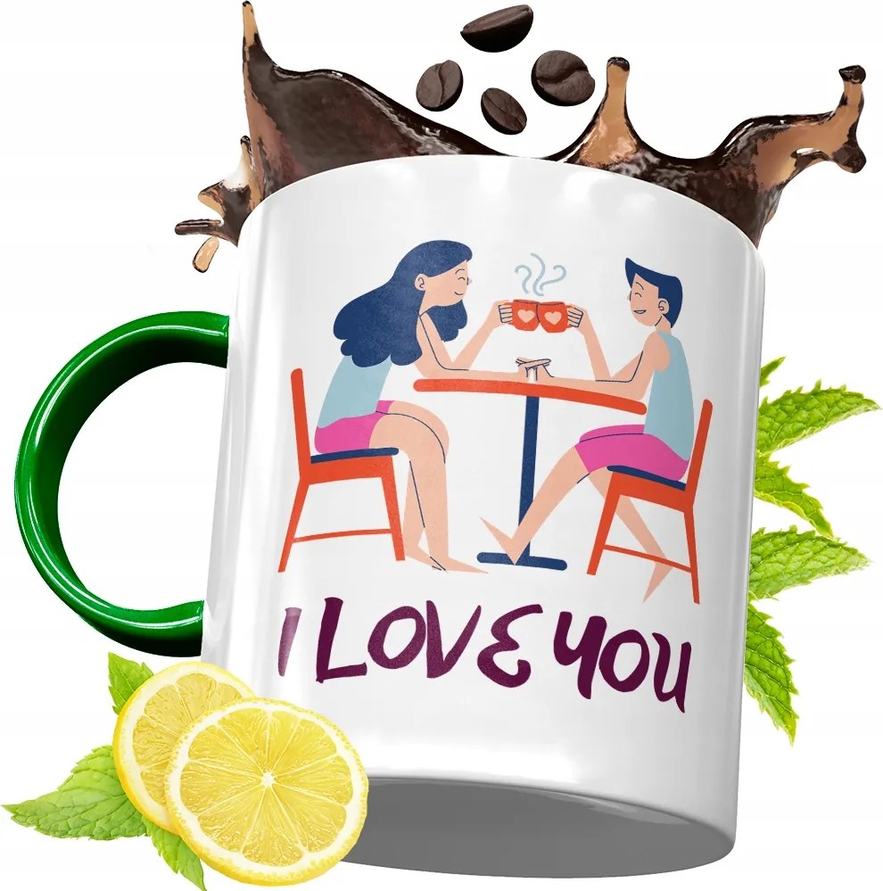 Zöld Bögre Fiúnak Születésnapra Ajándék fényképes nyomattal