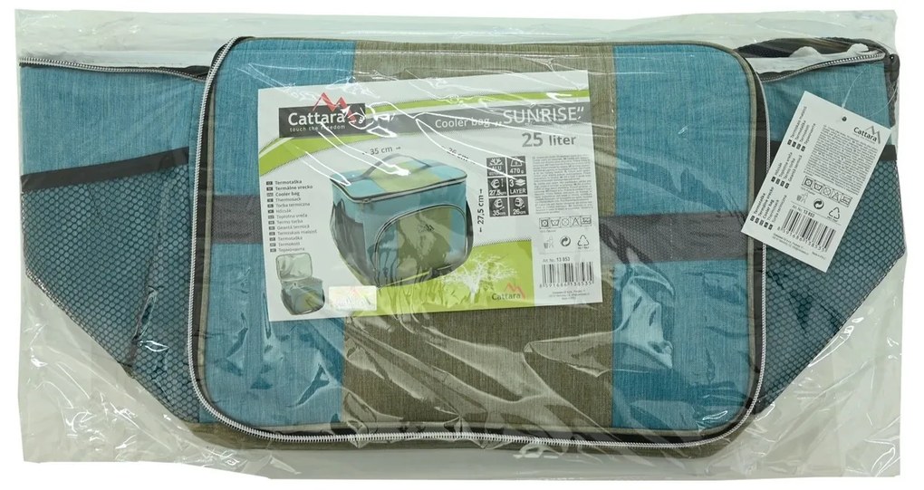 Cattara SUNRISE 25 l-es hűtőtáska, kék