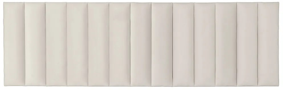 FRAME PAROS kárpitozott falpanel 15x60 cm Termék színe: Világosszürke